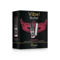 Набор Orgie Vibe! Bullet: гель Dual Vibe! 15 мл, вибропуля и USB-кабель