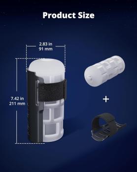 Сменный рукав с креплением Lovense Solace Pro Grip Kit с ремешком на липучке — фото 4