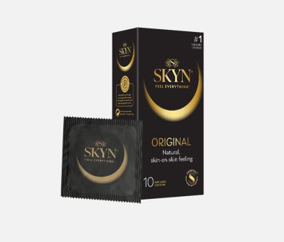 Презервативы SKYN Original № 10 без латекса в фирменной упаковке — фото 2