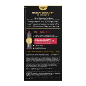 Презервативы SKYN Intense Feel № 10 с точечной текстурой, упаковка — фото 2