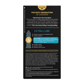 Презервативы SKYN Extra Lubricated № 10 с дополнительной смазкой, упаковка — фото 2