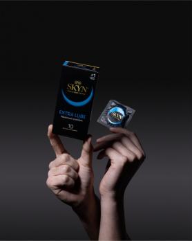 Презервативы SKYN Extra Lubricated № 10 с дополнительной смазкой, упаковка — фото 5
