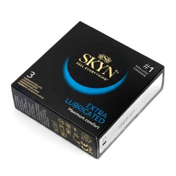 Упаковка из 3 презервативов SKYN Extra Lubricated без латекса — фото 3