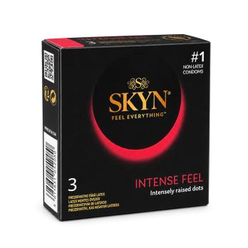 Упаковка безлатексных презервативов SKYN Intense Feel № 3 с точечной текстурой