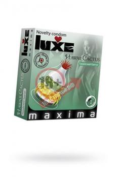 ПРЕЗЕРВАТИВЫ LUXE MAXIMA ГАВАЙСКИЙ КАКТУС №1