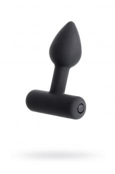 АНАЛЬНАЯ ВТУЛКА EROTIST SHAFT, СИЛИКОН, ЧЁРНЫЙ, 6,9 СМ