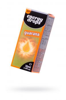 КАПЛИ ДЛЯ МУЖЧИН И ЖЕНЩИН ENERGY DROPS GUARANA (M+W) 30 МЛ.
