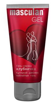 Гель-смазка masculan Strawberry