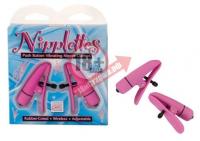 Вибро-клипсы для груди NIPPLETTES