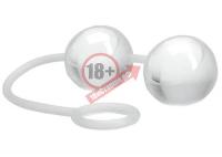 Стеклянные вагинальные шарики Climax Kegels Ben Wa Balls with Silicone Strap