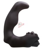 Большой черный анатомический массажер простаты Renegade Vibrating Massager II