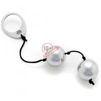 Тяжелые металлические вагинальные шарики Silver Metal Ben Wa Balls