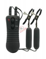 Зажимы на соски с вибрацией Vibrating Nipple Clamps