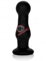 Чёрная анальная пробка COLT Jumbo Probe - 19,75 см.