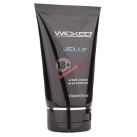 Анальный лубрикант Wicked Jelle на водной основе - 120 мл.