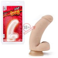 Изогнутый дилдо Fat Boy - 17 см.