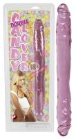Двусторонний фаллоимитатор Candy Double Lover - 30 см.