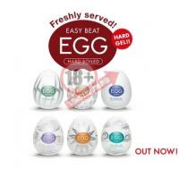 Набор из 6 мастурбаторов Tenga EGG Regular Strength с различным рельефом