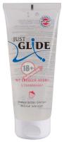 Гель-лубрикант Just Glide с ароматом клубники - 200 мл.