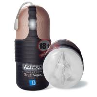 Мастурбатор-вагина с вибрацией Vulcan Love Skin Masturbator Tight Vagina Vibe