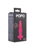 Розовая водонепроницаемая вибровтулка POPO Pleasure - 12,1 см.