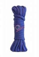 Синяя веревка Bondage Collection Blue - 9 м.