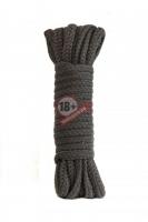 Серая веревка Bondage Collection Grey - 9 м.