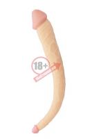Двусторонний фаллоимитатор BIGSTUFF DOUBLE DONG - 38 см.