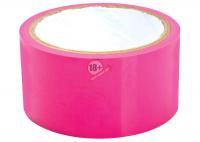 Розовая липкая лента для фиксации Sex Please! Dominate Me Self-Adhesive Bondage Tape