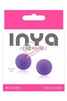 Фиолетовые вагинальные шарики без сцепки  INYA Coochy Balls Purple