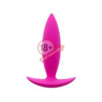Малая розовая анальная пробка BOOTYFUL ANAL PLUG XTRA SMALL PINK - 9 см.
