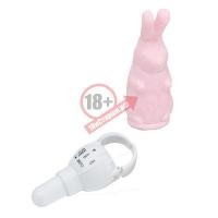 Розовый виброзайчик 4PLAY FINGER RING VIBE RABBIT PINK