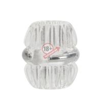 Прозрачная насадка на пенис Single Girth Cages