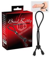 Кольцо для пениса в виде двойной петли Bad Kitty