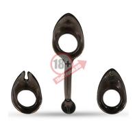 Набор из 3 дымчатых эрекционных колец MENZSTUFF EXPANDABLE COCKRING SET