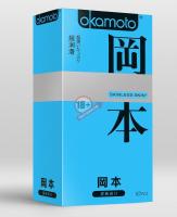 Презервативы в обильной смазке OKAMOTO Skinless Skin Super lubricative - 10 шт