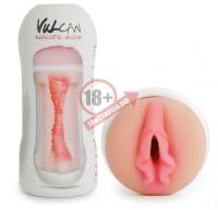 Мастурбатор-вагина в тубе Vulcan Realistic Vagina