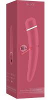 Розовый вакуумный клиторальный вибромассажер Personal vibrator HIKY