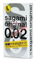 Презервативы Sagami Original L-size увеличенного размера - 3 шт.