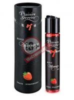 Массажное масло с ароматом клубники Huile de Massage Gourmande Fraise des Bois - 59 мл.