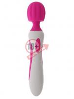 Розовый вибратор-жезл ULRICA PINK - 28 см.