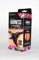 Кожаные трусики с плугом Kanikule Leather Strap-on Harness Anatomic Thong