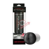 Чёрный мастурбатор-анус с присоской CyberSkin Stealth Ass Stroker