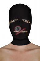 Маска на лицо с прорезями на молнии Extreme Zipper Mask with Eye and Mouth Zipper