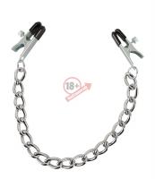 Металлические зажимы на соски Kette mit Klemmen с соединительной цепочкой