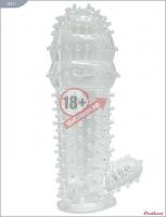 Прозрачная насадка с язычком - 12 см.