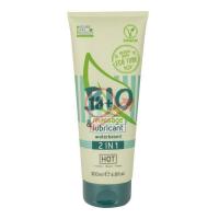 Массажный гель-лубрикант Bio 2-in-1 - 200 мл.
