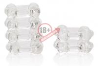Комплект из 2 прозрачных эрекционных колец COLT Enhancer Rings