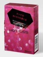 Презервативы с разогревающей смазкой Hot Kiss - 5 шт.