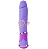 Фиолетовый анальный вибратор-реалистик BOOTYFUL NUDE VIBE PURPLE